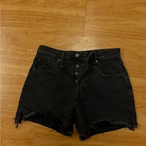 We The Free Black Jean shorts 25